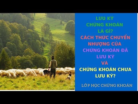Chứng khoán đã lưu ký và chứng khoán chưa lưu ký