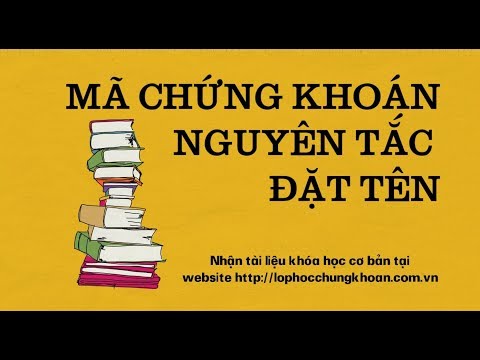 Mã chứng khoán và Quy định về cấp mã chứng khoán