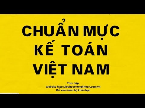 Chuẩn mực kế toán Việt Nam