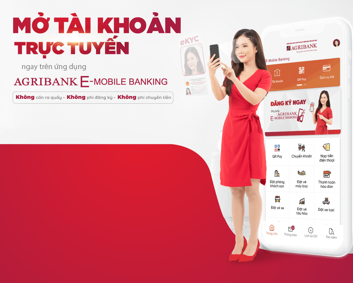 Hướng dẫn mở tài khoản chứng khoán ngân hàng Agribank online