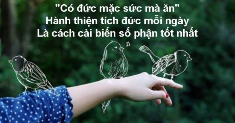 Phương pháp làm thiện - Nguồn Internet