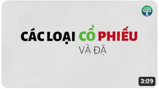 Các loại cổ phiếu cần nắm bắt